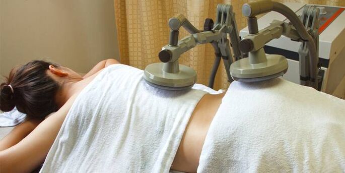 Traitement de physiothérapie pour les maux de dos